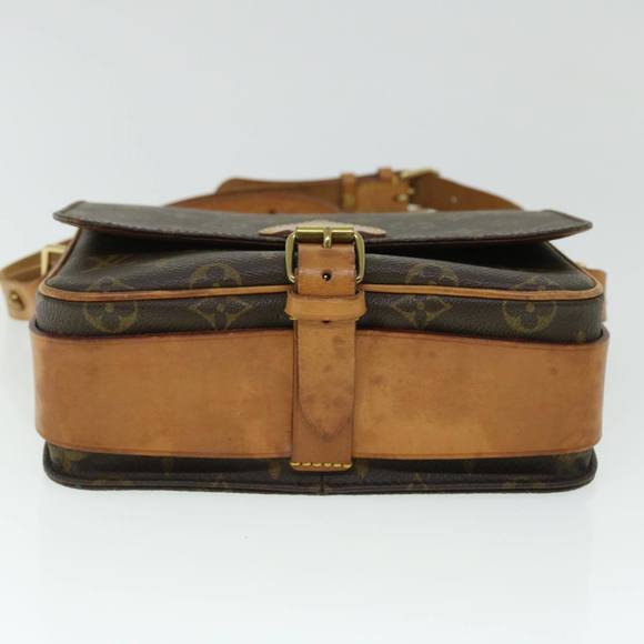 LOUIS VUITTON Monogram Cartouchiere MM Shoulder Bag M51253 LV Auth 51166 - Picture 9 of 16